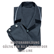 Pyjama Herren Blue Line - Ansicht 1 Pyjama Herren Blue Line - Ansicht 1