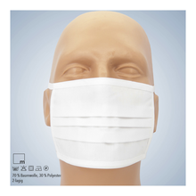 Mund-Nasen-Maske <b>5-er Pack</b> <br />
€ 9,90/ Stk - 9100/05 - Ansicht 1 Mund-Nasen-Maske <b>5-er Pack</b> <br />
€ 9,90/ Stk - 9100/05 - Ansicht 1