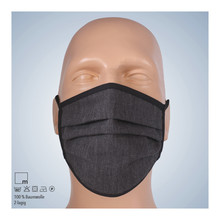 Mund-Nasen-Maske <b>5-er Pack</b> <br />
€ 6,25/ Stk - 9195/40 - Ansicht 1 Mund-Nasen-Maske <b>5-er Pack</b> <br />
€ 6,25/ Stk - 9195/40 - Ansicht 1
