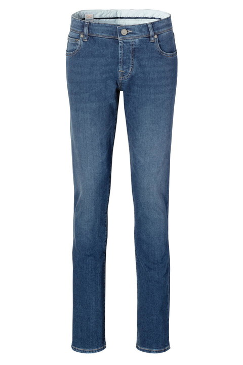 Maßjeans mittelblau