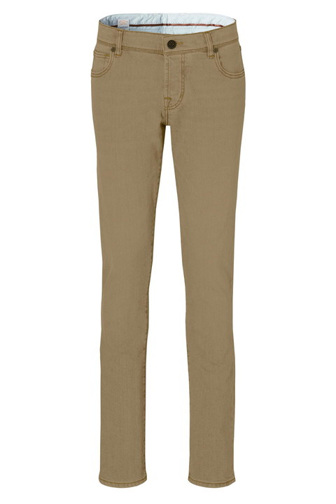 Maßjeans Dunkelbeige