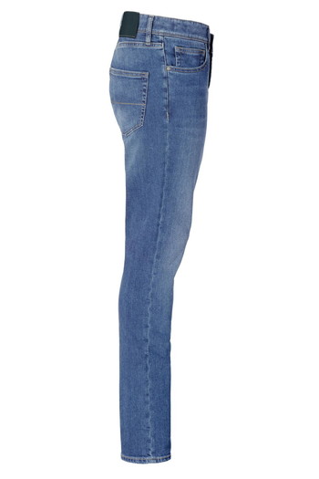 Maßjeans Selvedge mittelblau - Ansicht 2
