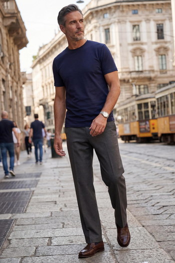 T-Shirt Blu Scuro<br />
Größe M - 9090/07&nbsp;-&nbsp;Ansicht&nbsp;3