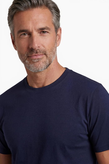3x T-Shirt Blu Scuro<br />
Größe M - 9091/07&nbsp;-&nbsp;Ansicht&nbsp;4