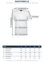 T-Shirt Bianca <br />
Größe XL - 9090/04&nbsp;-&nbsp;Ansicht&nbsp;7