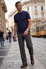 3x T-Shirt Blu Scuro<br />
Größe L - 9091/08&nbsp;-&nbsp;Ansicht&nbsp;3